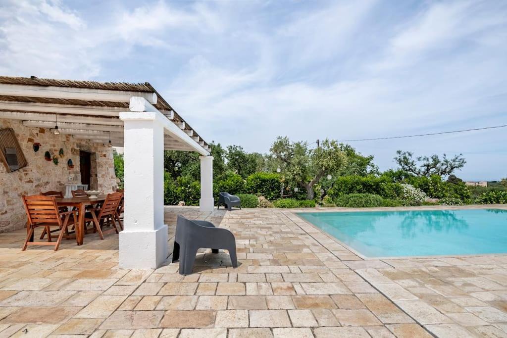 Trullo Oasi Santo Stefano - Private Pool Villa Castellana Grotte Buitenkant foto
