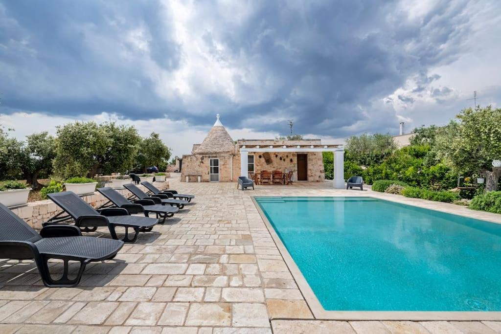 Trullo Oasi Santo Stefano - Private Pool Villa Castellana Grotte Buitenkant foto